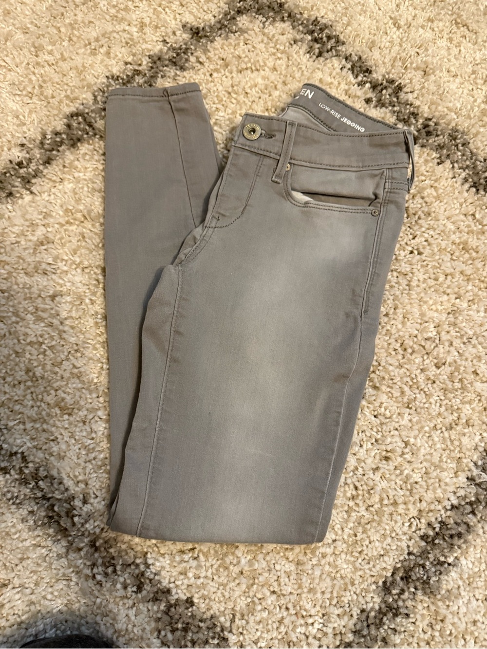 Denizen from Levi's Low Rise Gray Jeggings